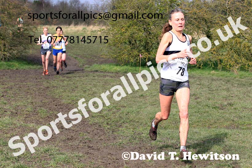 Womens and Mens 65+ in the 2023 BMAF Cross Country Champs., Wallsend. Photo: David T. Hewitson/Sports for All Pics